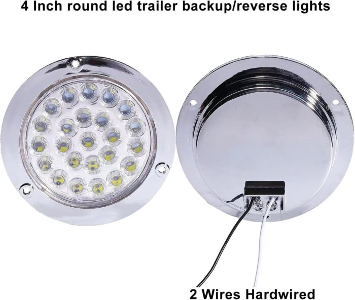 6 pcs 4 Inch Round LED Tail Lights Kit - Image 3